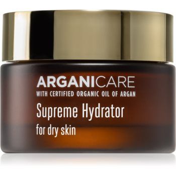 Arganicare Supreme crema hidratanta si hranitoare pentru tenul uscat