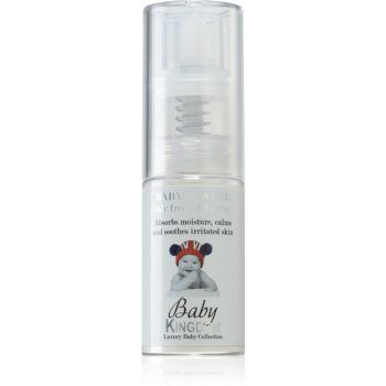 Baby Kingdom Luxury Baby Collection pudra de talc pentru copii Spray