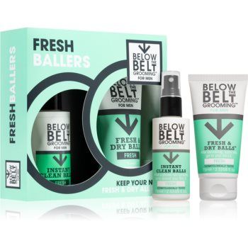 Below the Belt Grooming Fresh Ballers Set set cadou pentru bărbați