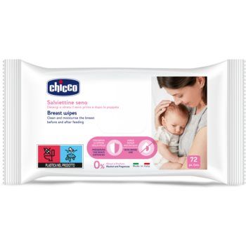 Chicco Breast Wipes Servetele umede pentru sâni