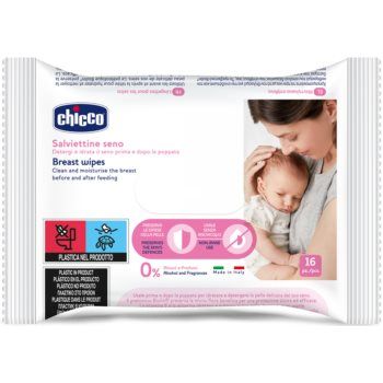 Chicco Breast Wipes Servetele umede pentru sâni