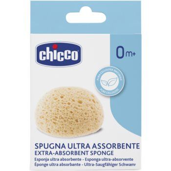 Chicco Extra-Absorbent Sponge burete de baie pentru copii