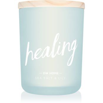 DW Home Zen Healing Sea Salt & Lily lumânare parfumată