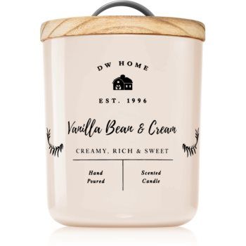 DW Home Farmhouse Vanilla Bean & Cream lumânare parfumată ieftin