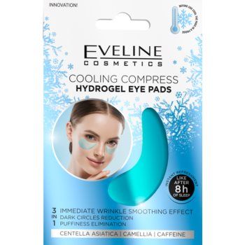 Eveline Cosmetics Hydra Expert masca hidrogel pentru ochi cu efect racoritor