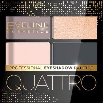 Eveline Cosmetics Quattro paletă cu farduri de ochi