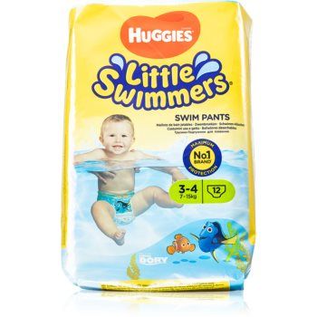 Huggies Little Swimmers 3-4 scutec tip slip pentru înot, de unică folosință