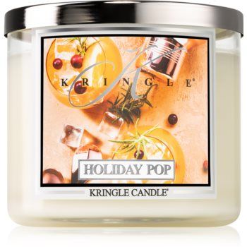 Kringle Candle Holiday Pop lumânare parfumată