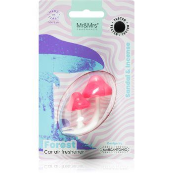 Mr & Mrs Fragrance Forest Sandal & Incense parfum pentru masina (Fuchsia Mushroom) ieftin