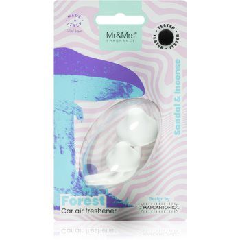 Mr & Mrs Fragrance Forest Sandal & Incense parfum pentru masina (White Mushroom) de firma original