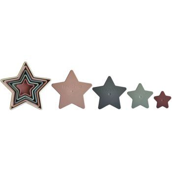 Mushie Nesting Stars Toy jucarie