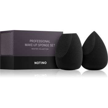 Notino Master Collection Make-up sponge set burete pentru machiaj Black ieftin