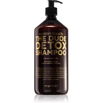 Waterclouds The Dude Detox Shampoo sampon detoxifiant pentru utilizare zilnica