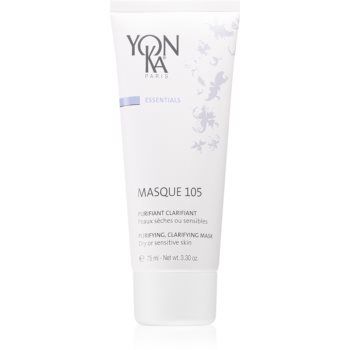 Yon-Ka Essentials Masque 105 mască cu argilă pentru tenul uscat