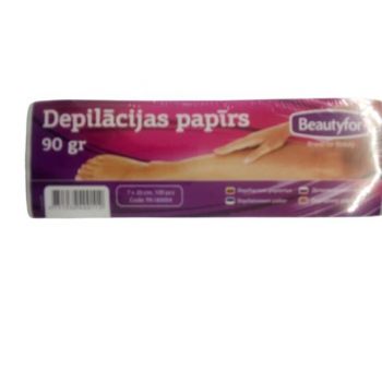 Benzi din Hartie pentru Epilat - Beautyfor Waxing Paper Strips, 90g, 100 buc