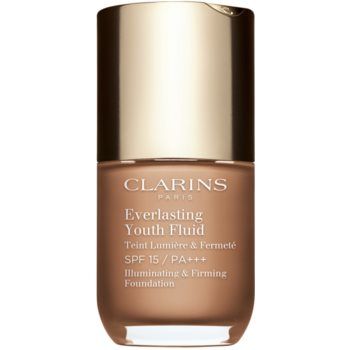 Clarins Everlasting Youth Fluid make-up pentru luminozitate SPF 15