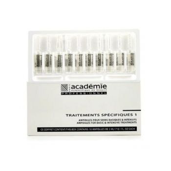 Fiole tratament Academie Visage Gelee Royale pentru ten sensibil, 10x3 ml