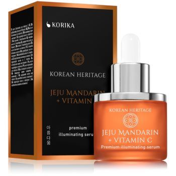 KORIKA Korean Heritage Jeju Mandarin + Vitamin C Premium Illuminating Serum ser facial (iluminator)