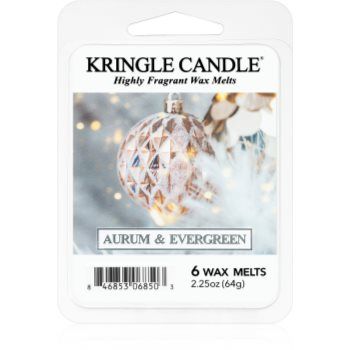 Kringle Candle Aurum & Evergreen ceară pentru aromatizator