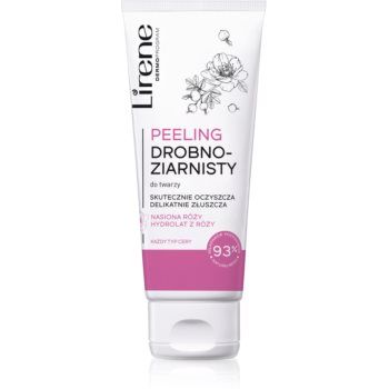 Lirene Cleansing Care Rose crema delicata pentru exfoliere