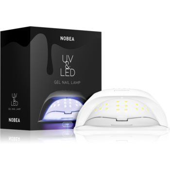 NOBEA UV & LED lampă cu LED, pentru manichiura cu gel