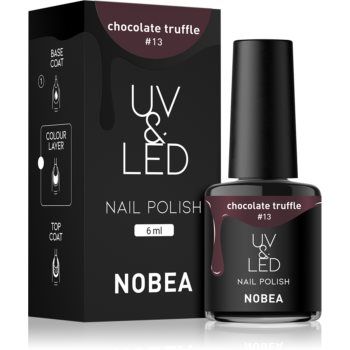 NOBEA UV & LED Nail Polish unghii cu gel folosind UV / lampă cu LED glossy