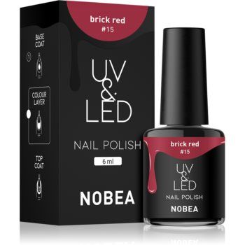 NOBEA UV & LED Nail Polish unghii cu gel folosind UV / lampă cu LED glossy