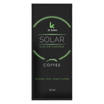 Plic Crema pentru Solar cu Cafea Verde - Dr. Kelen SunSolar Green Caffe, 12 ml ieftina