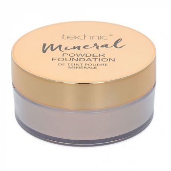 Pudra minerala anti-sebum Technic Mineral Powder Foundation Porcelain, 10 g
