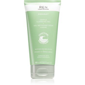 REN Evercalm Gentle Cleansing Gel gel de curățare blând pentru piele sensibila si iritabila
