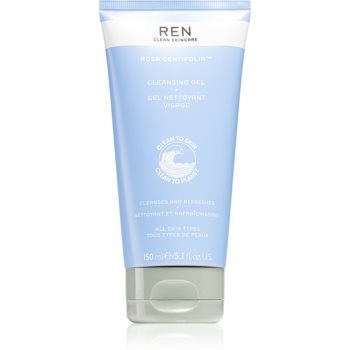 REN Rosa Centifolia™ Cleansing Gel gel fresh de curatare pentru toate tipurile de ten