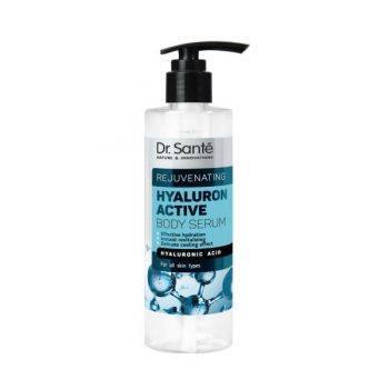 Serum Corporal Rejuvenant si Hidratant cu Acid Hialuronic - Dr. Sante Rejuvenating Hyaluron Active Body Serum, 200 ml