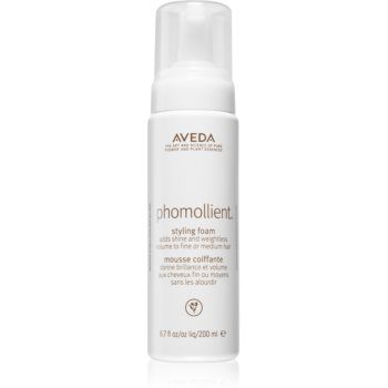 Aveda Phomollient™ Styling Foam spumă de coafat pentru definirea și forma coafurii pentru par fin si normal de firma originala