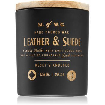 Makers of Wax Goods Leather & Suede lumânare parfumată