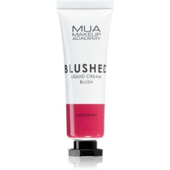 MUA Makeup Academy Blushed Liquid Blusher fard de obraz lichid