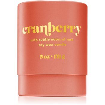 Paddywax Petite Cranberry lumânare parfumată