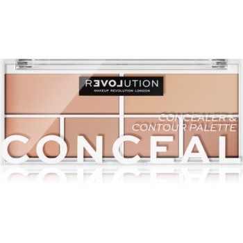 Revolution Relove Conceal Me paleta corectoare de firma original