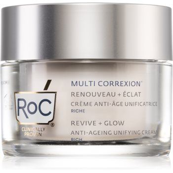 RoC Multi Correxion Revive + Glow crema anti-rid si iluminare cu vitamina C