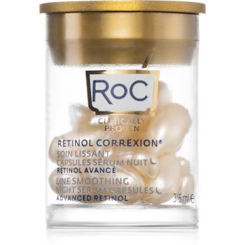 RoC Retinol Correxion Line Smoothing ser pentru contur în capsule