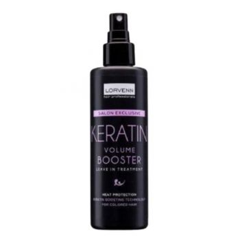 Spray pentru par Lorvenn Salon Exclusive Keratin Volume Booster Leave-In-Treatment, 200ml