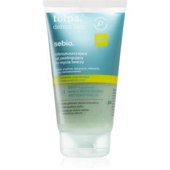 Tołpa Dermo Face Sebio gel exfoliant de curatare faciale