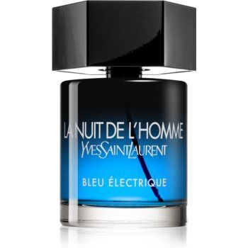 Yves Saint Laurent La Nuit de L'Homme Bleu Électrique Eau de Toilette pentru bărbați
