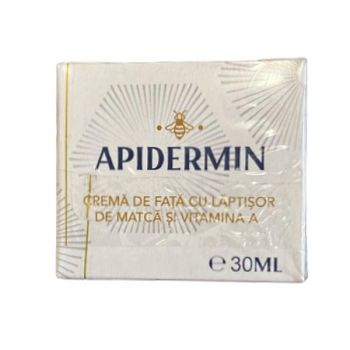 Apidermin Crema de Fata cu Laptisor de Matca si Vitamina A Complex Apicol Veceslav Harnaj, 30ml ieftina