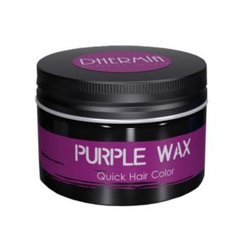 Ceara Modelatoare cu Pigment Violet - Dhermia Crazy Color Purple Wax Quick Hair Color, 80ml ieftina