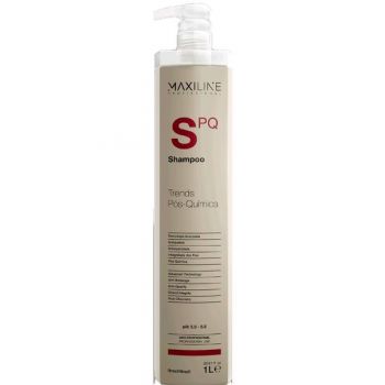 Sampon pentru Parul Procesat Chimic - Maxiline Profissional Trends Pos-Quimica Shampoo SPQ, 1000ml
