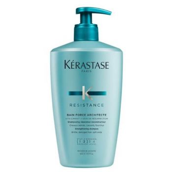 Sampon Reparator - Kerastase Resistance Bain Force Architecte 1 - 2 Shampoo, 500 ml