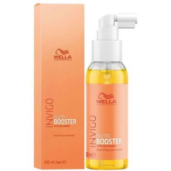 Tratament Concentrat Nutritiv - Wella Professionals Invigo Nutri-Booster Nourishing Concentrate, 100ml la reducere