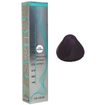Vopsea Permanenta Absolut Hair Care Colouring Cream, nuanta 4.71 - Rosu Violet, 100ml ieftina