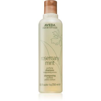 Aveda Rosemary Mint Purifying Shampoo curatarea profunda a scalpului pentru stralucire