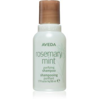 Aveda Rosemary Mint Purifying Shampoo curatarea profunda a scalpului pentru stralucire